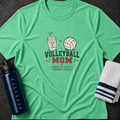 Volleyball Mom T-Shirt — Coffee First Volleyball Graphic Tee