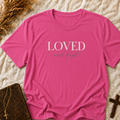 Loved and Kept T-Shirt — Inspirational Christian Faith Tee