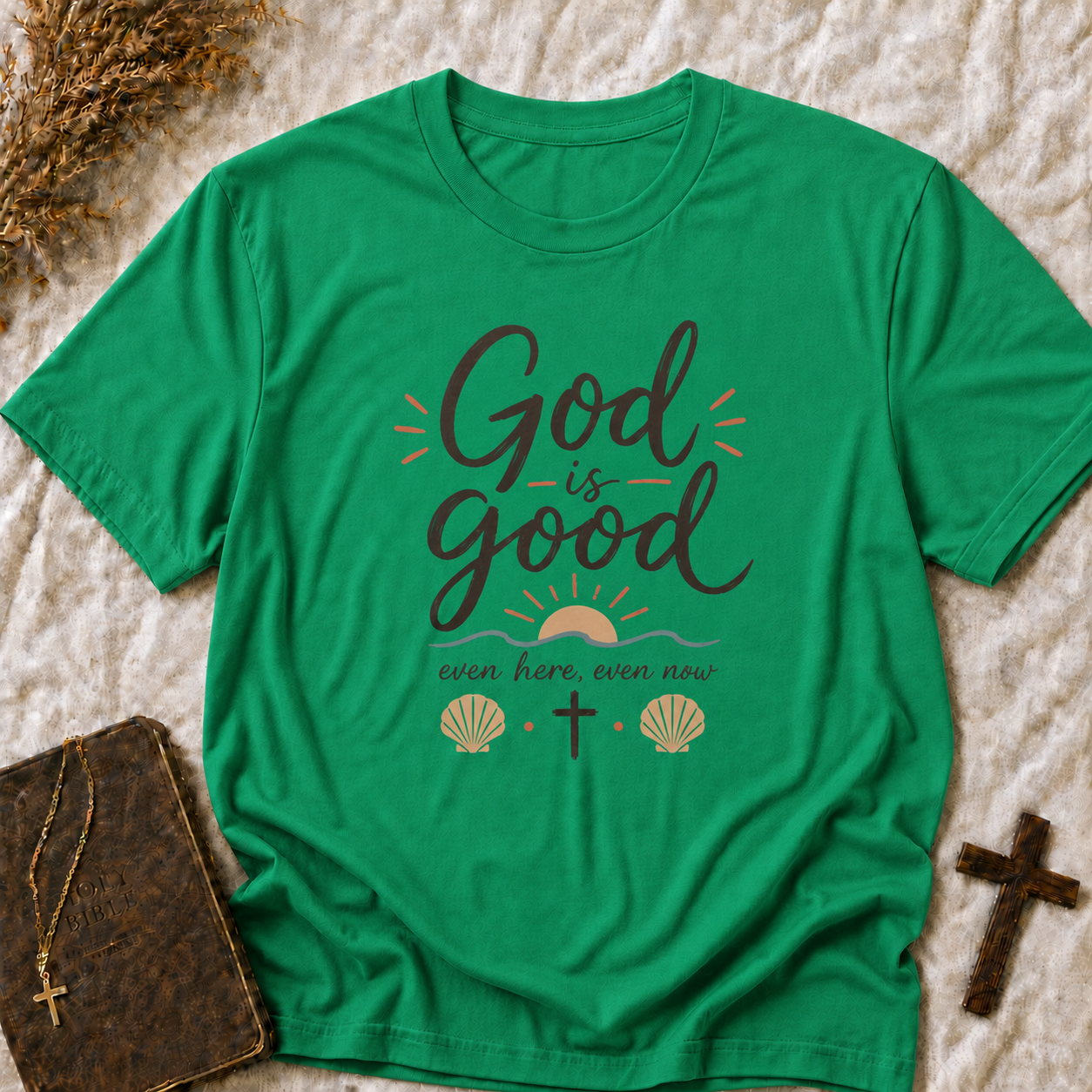God Is Good T-Shirt — Inspirational Christian Faith Tee