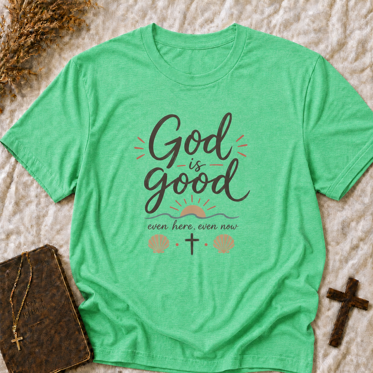 God Is Good T-Shirt — Inspirational Christian Faith Tee