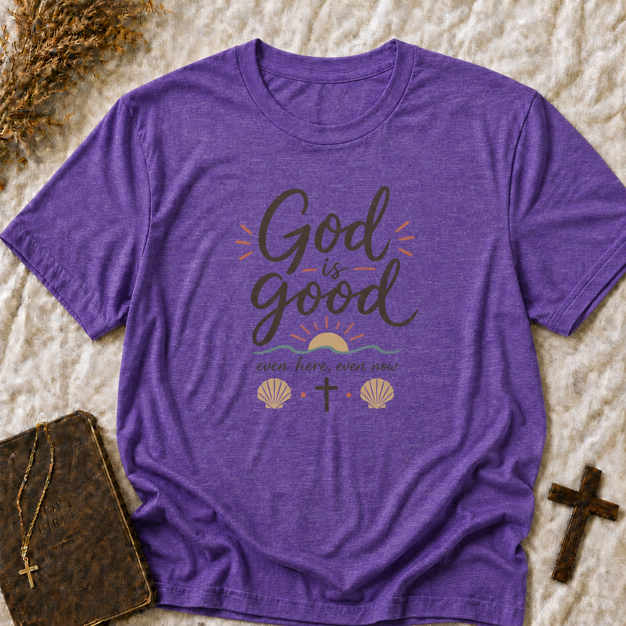 God Is Good T-Shirt — Inspirational Christian Faith Tee