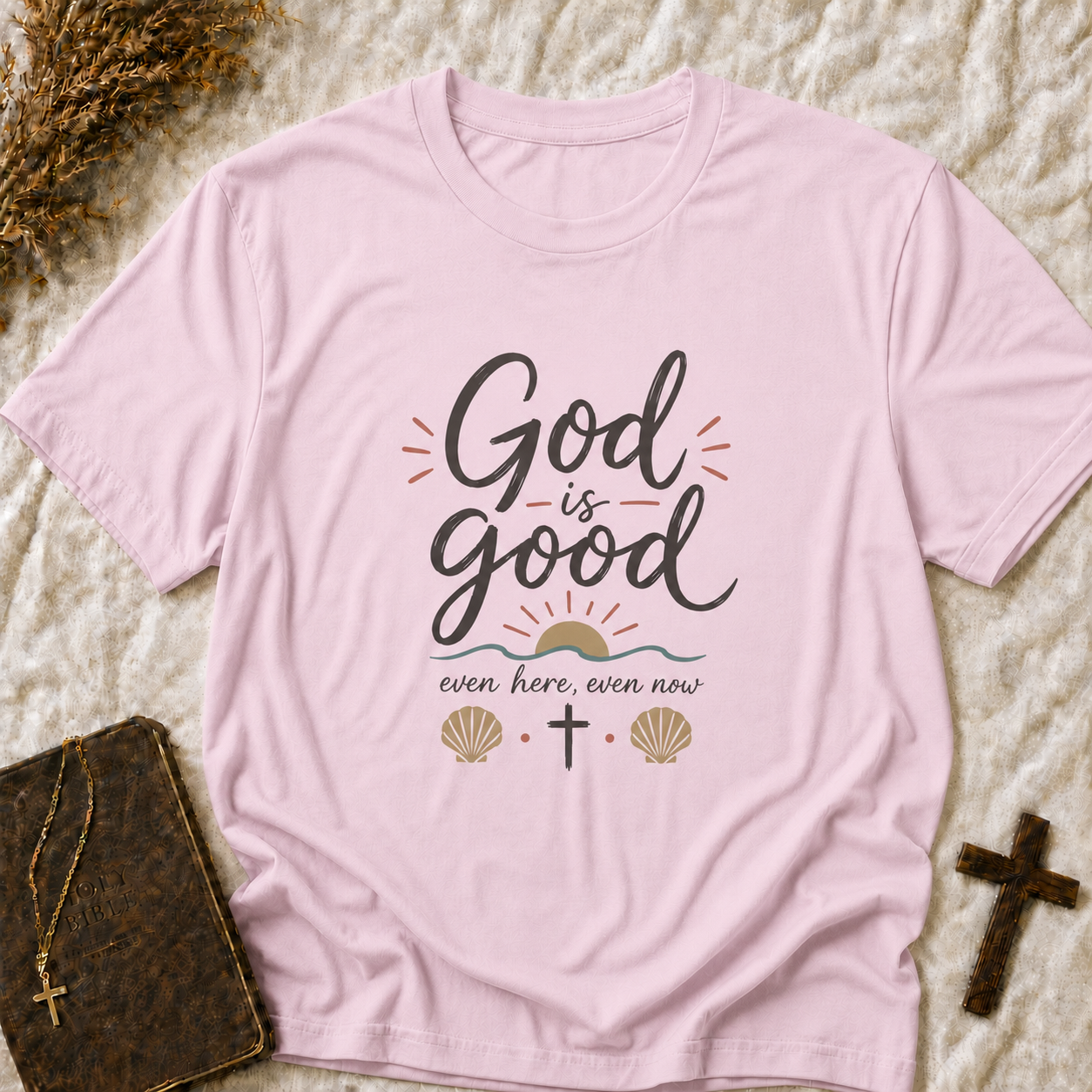 God Is Good T-Shirt — Inspirational Christian Faith Tee