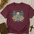 Set Spike Praise Volleyball T-Shirt – Christian Volleyball Gift (Psalm 150:6)