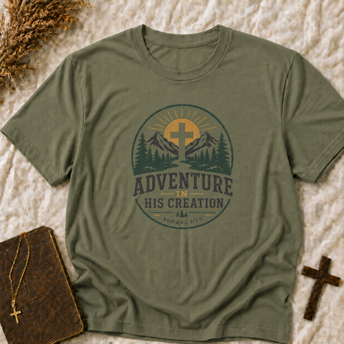 Adventure Tee — Faith & Nature Graphic T-Shirt