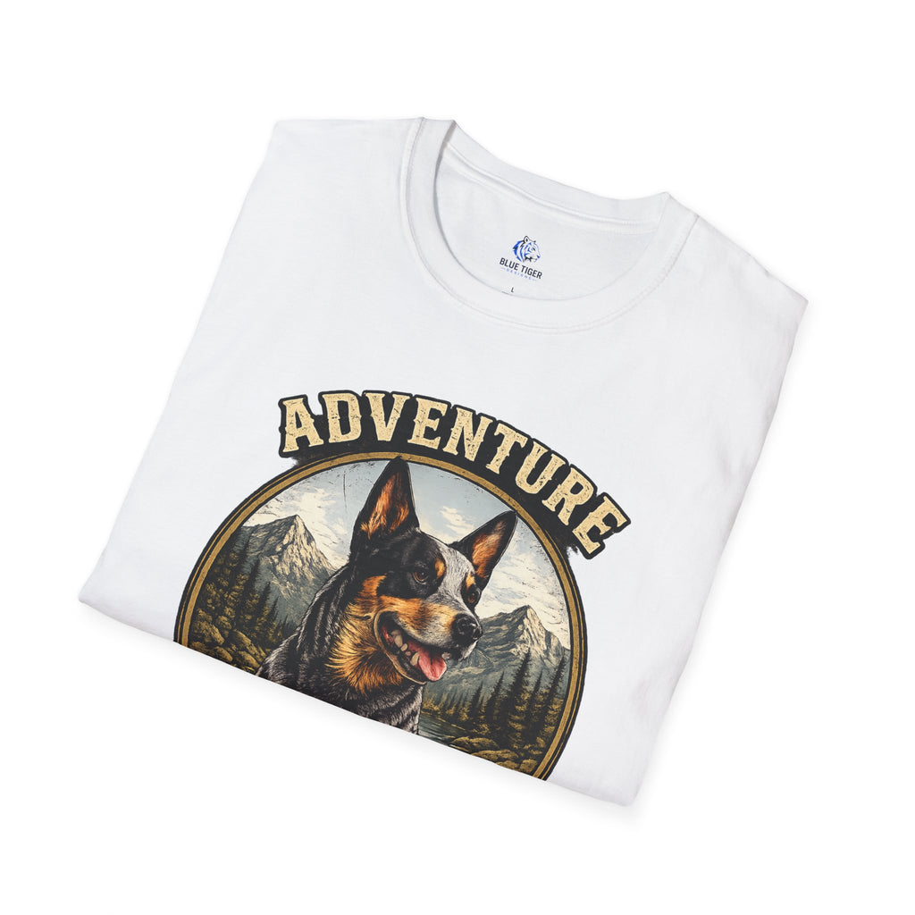 Adventure Is Better With A Heeler T-Shirt — Australian Cattle Dog Graphic Tee