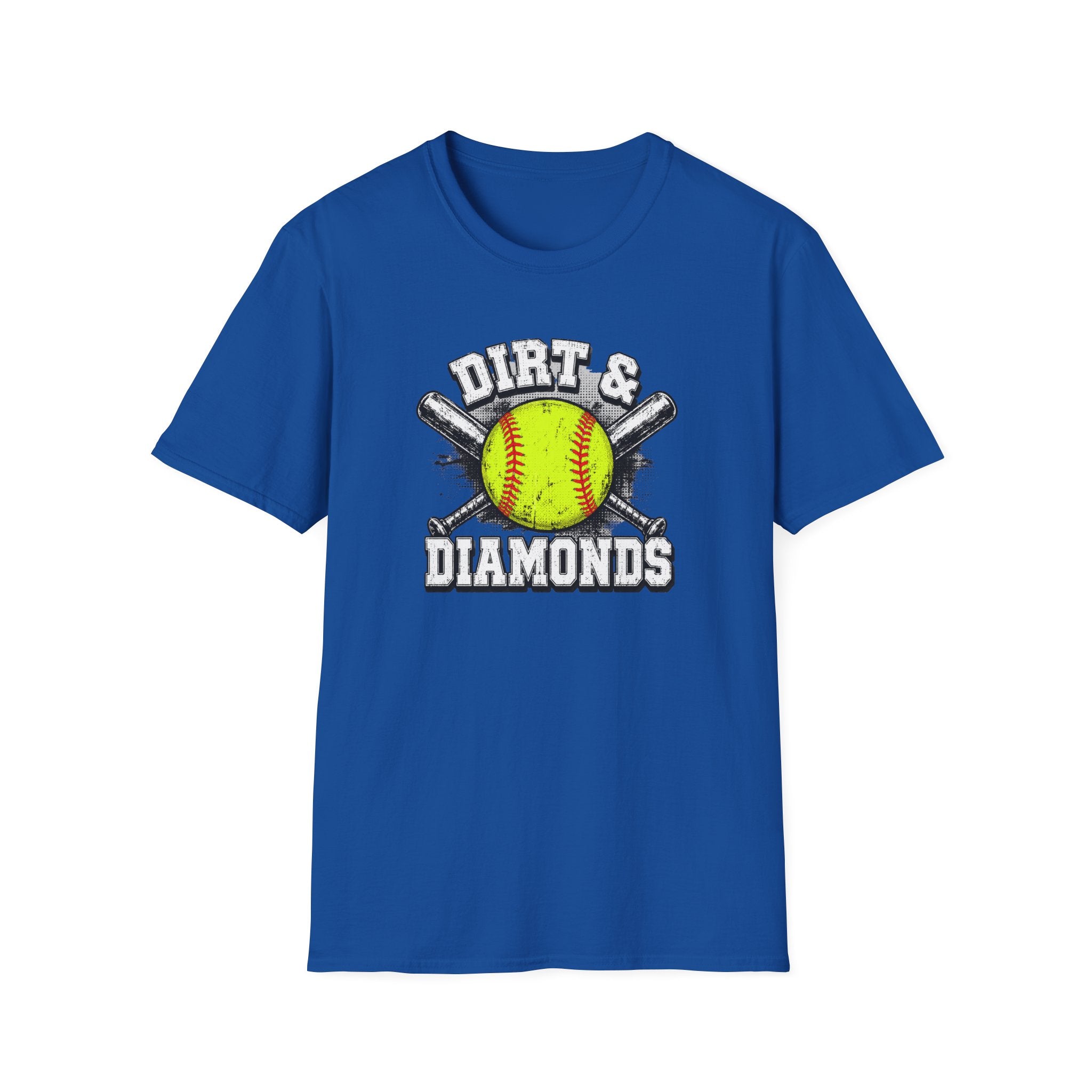 Dirt & Diamonds Softball Tee — "Dirt & Diamonds" Graphic T-Shirt for Players & Fans