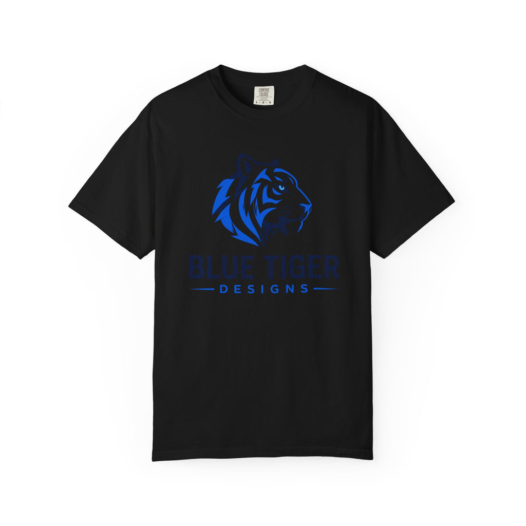 Blue Tiger Logo T-Shirt