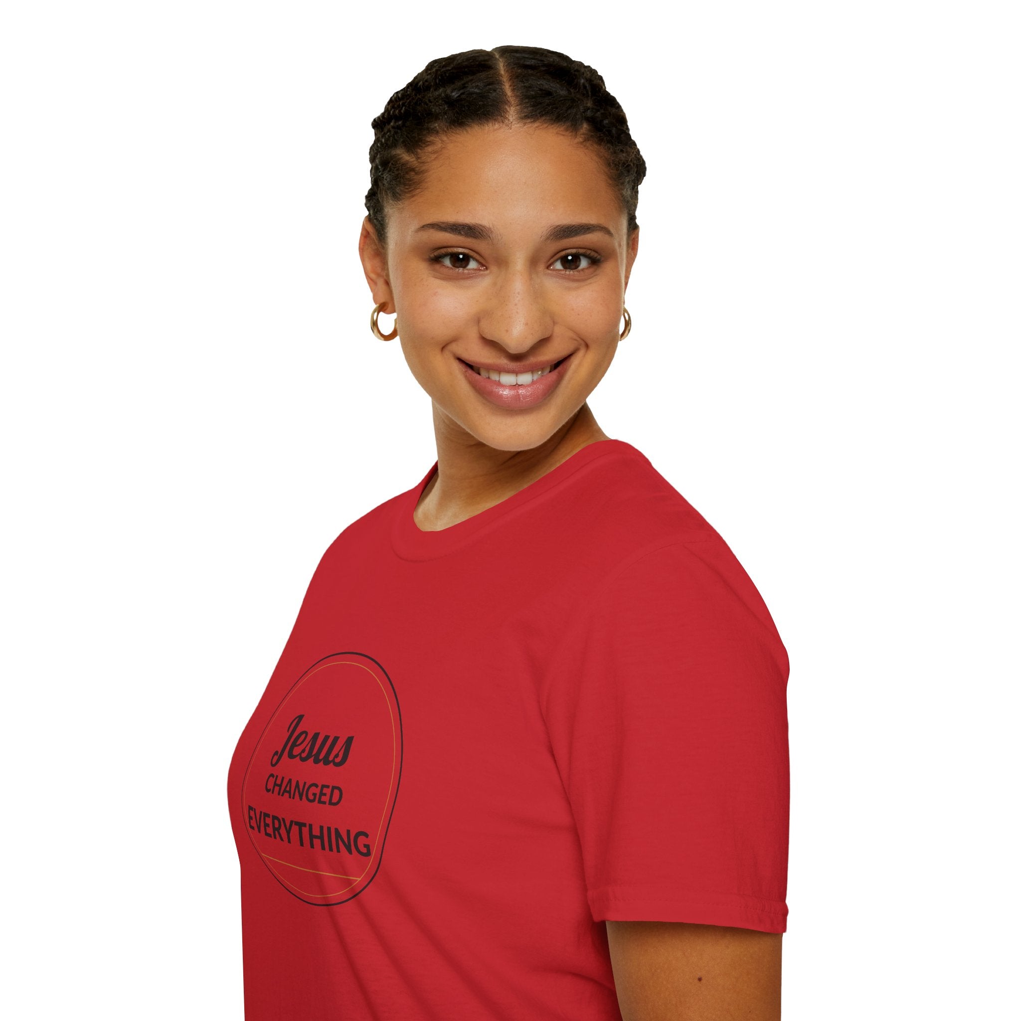 Jesus Changed Everything T-Shirt — Christian Faith Inspirational Tee