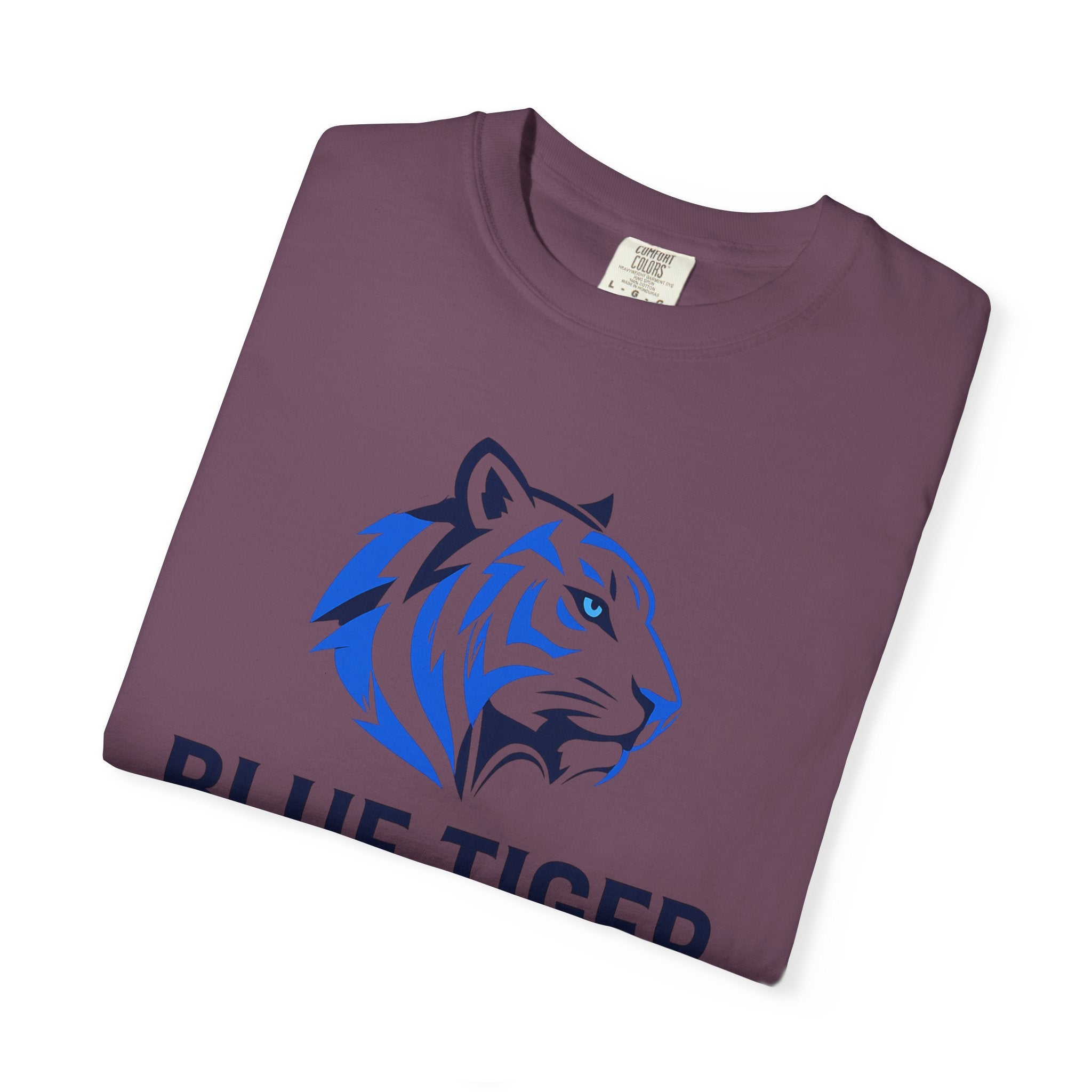 Blue Tiger Logo T-Shirt