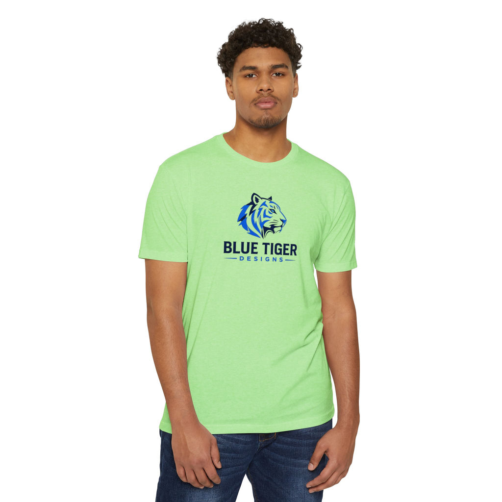 Blue Tiger Logo T-Shirt