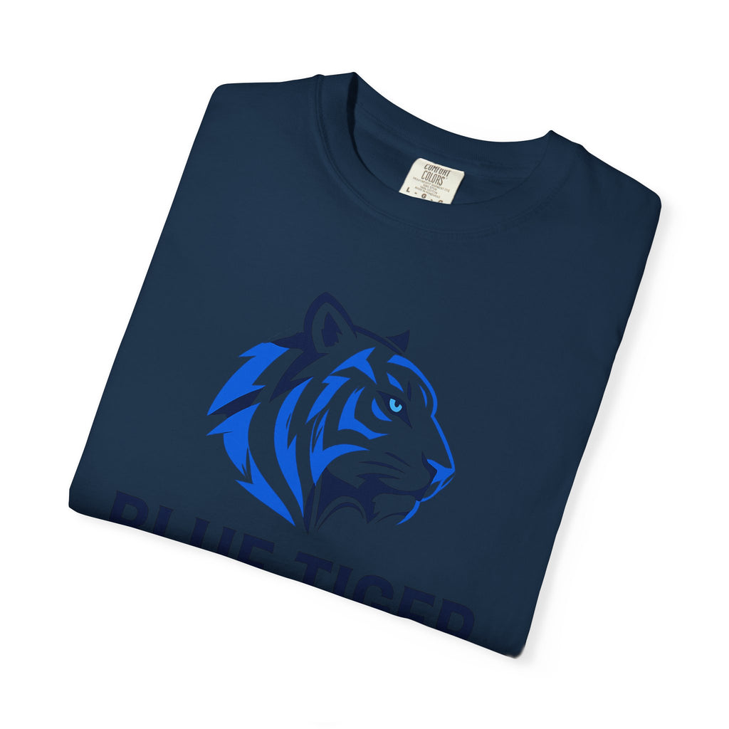 Blue Tiger Logo T-Shirt