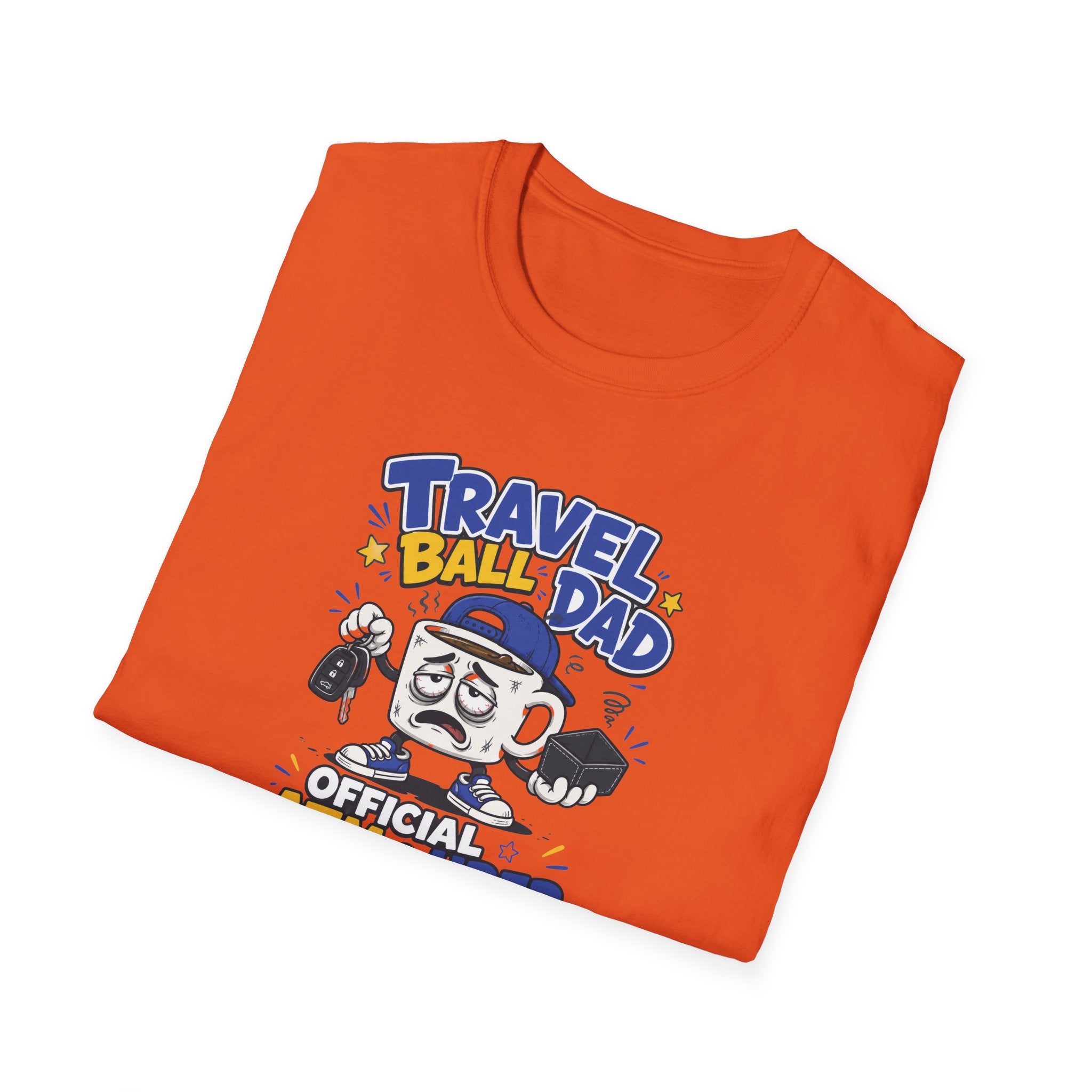 Travel Ball Dad T-Shirt — “Official ATM & Uber” Baseball Dad Gift