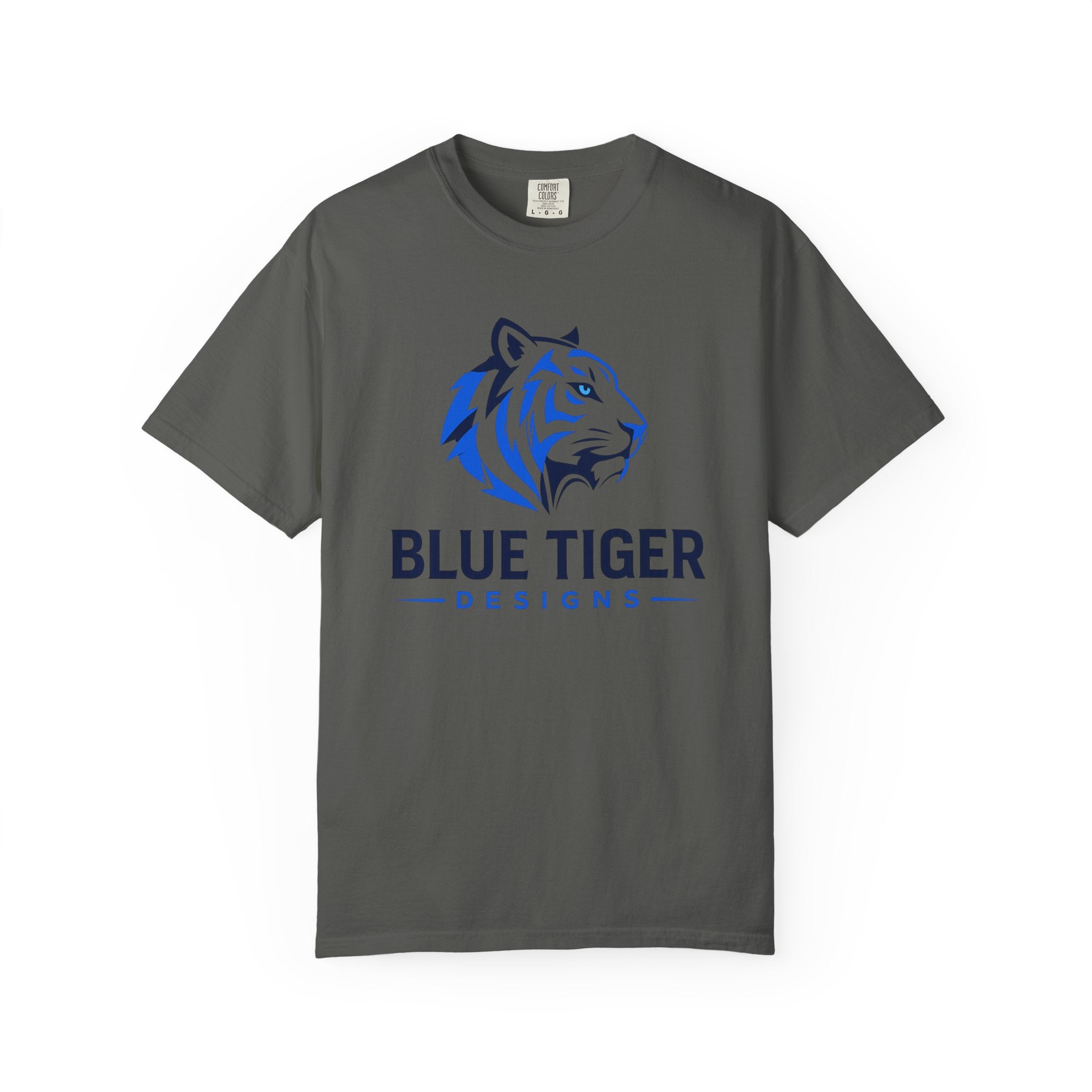Blue Tiger Logo T-Shirt