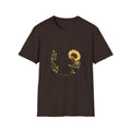 God Is Within Her Sunflower T-Shirt — Inspirational Christian Floral Tee