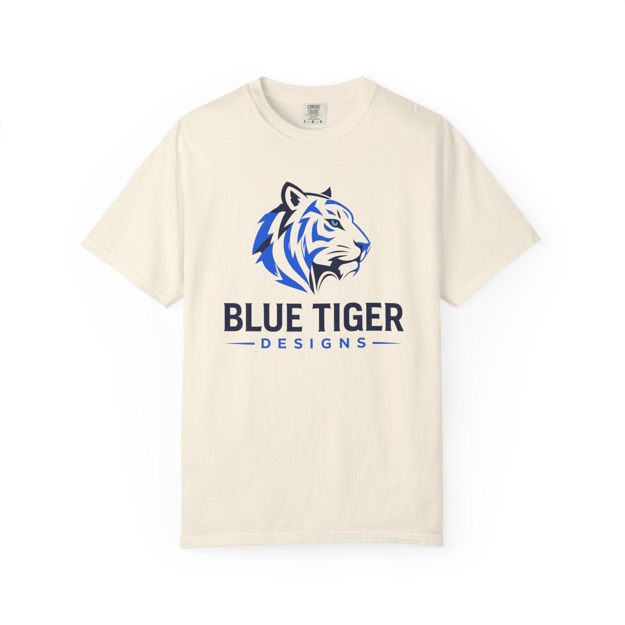Blue Tiger Logo T-Shirt