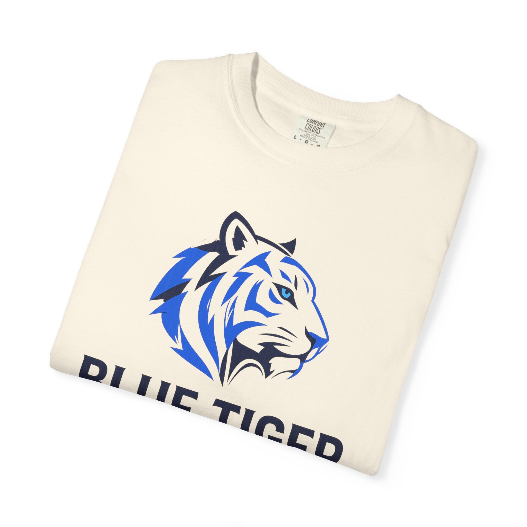Blue Tiger Logo T-Shirt