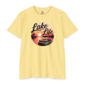Lake Life T-Shirt – Retro Sunset Pontoon Boat Tee for Boating & Summer Lake Days