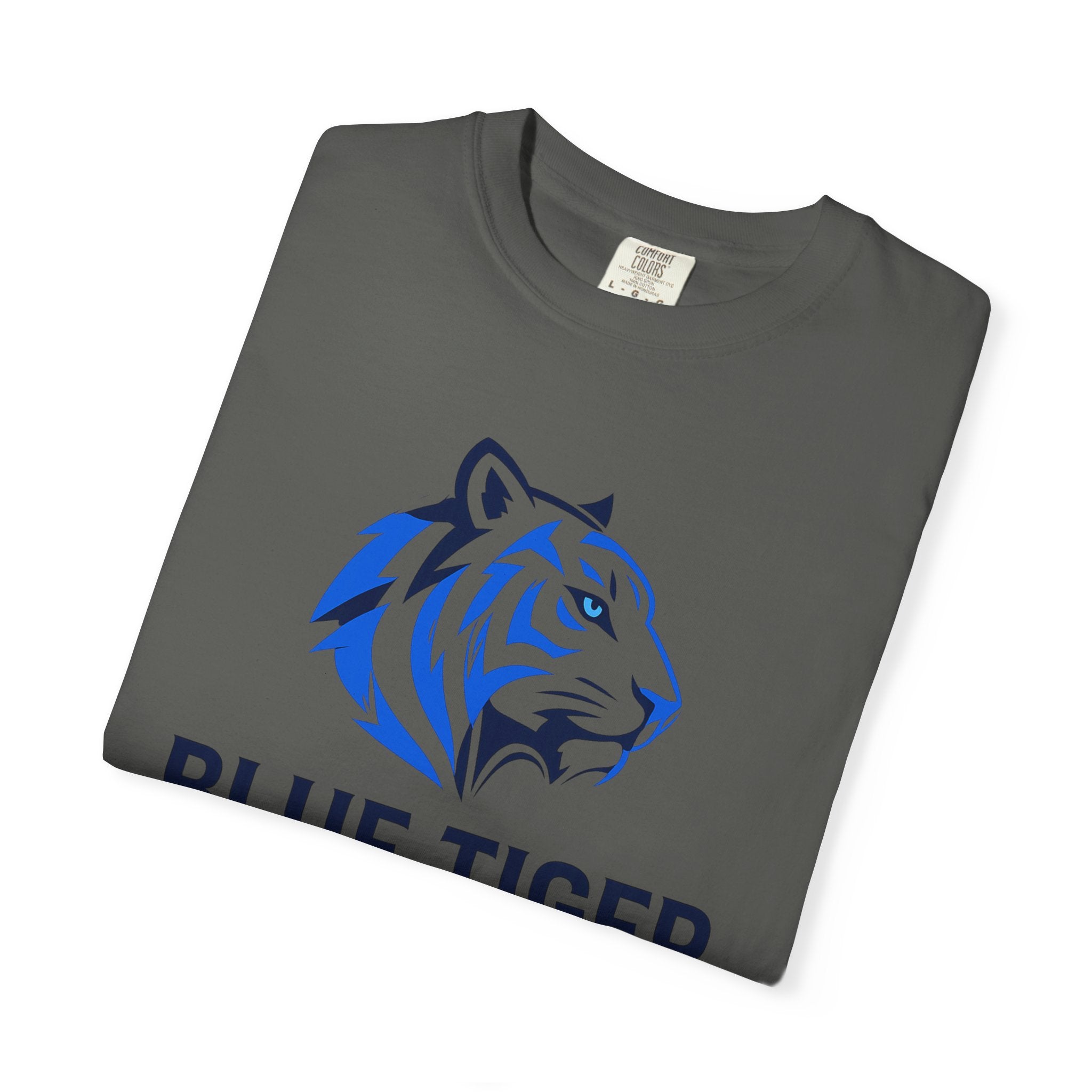 Blue Tiger Logo T-Shirt
