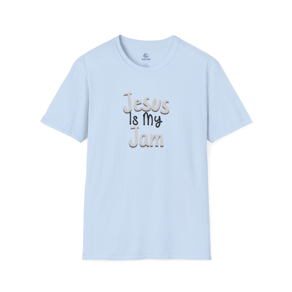 Jesus Is My Jam T-Shirt — Christian Faith Graphic Tee for Men & Women