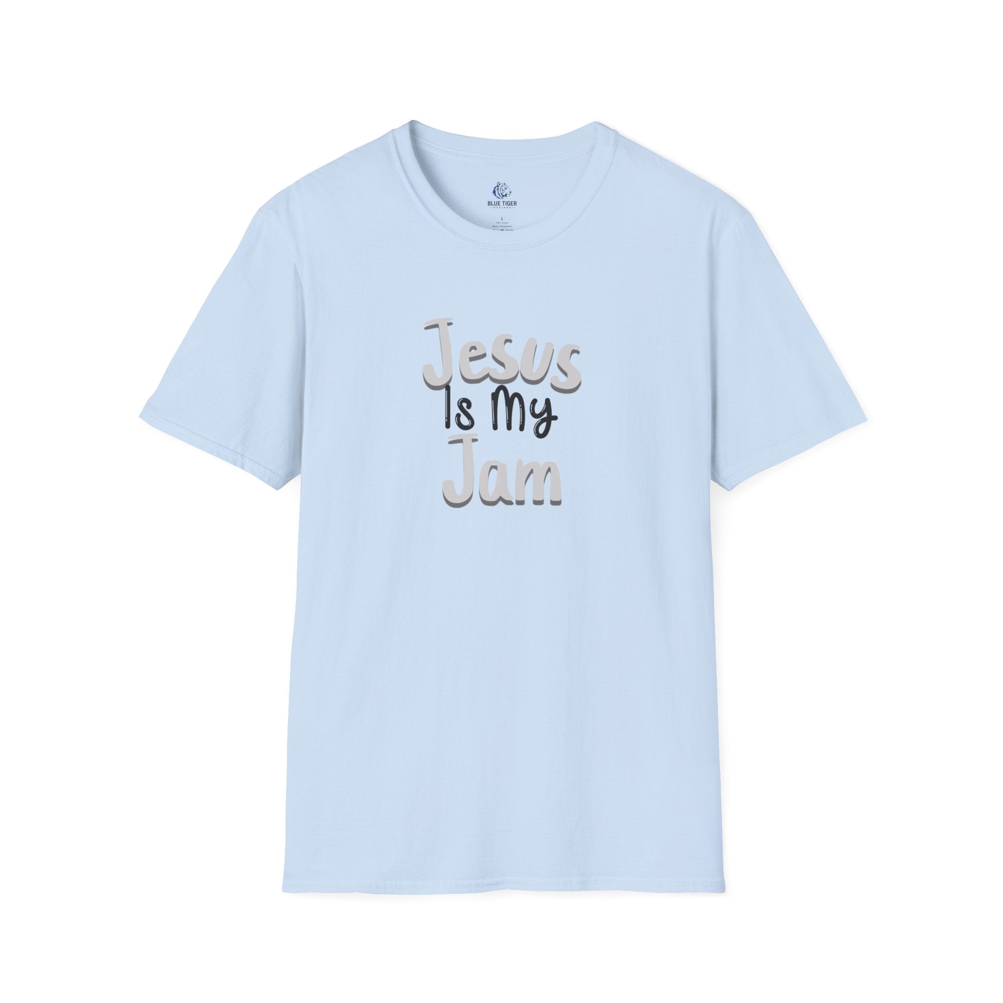 Jesus Is My Jam T-Shirt — Christian Faith Graphic Tee for Men & Women