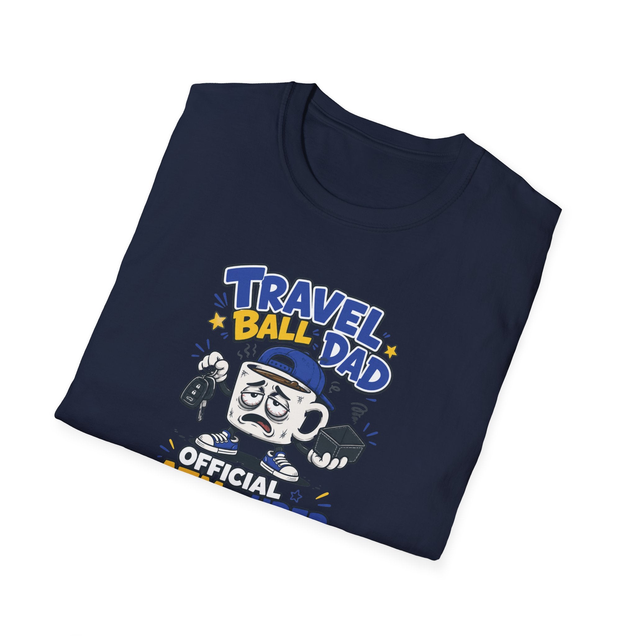 Travel Ball Dad T-Shirt — “Official ATM & Uber” Baseball Dad Gift
