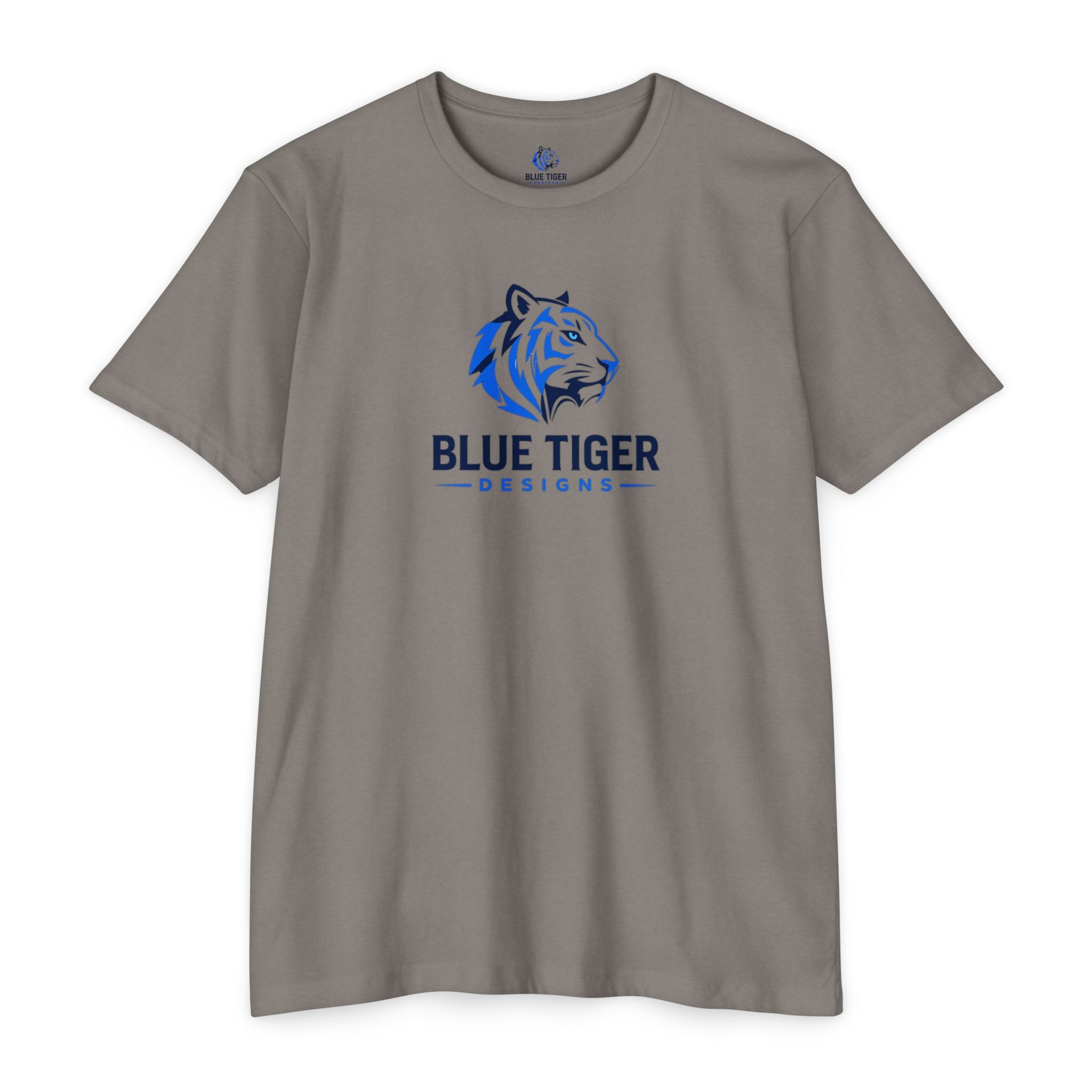 Blue Tiger Logo T-Shirt
