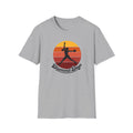 Diamond Days Softball T-Shirt — Vintage Sunset Pitcher Tee