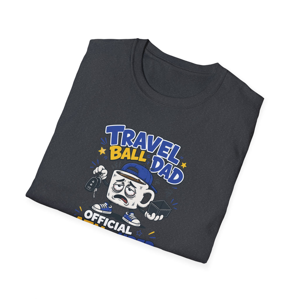 Travel Ball Dad T-Shirt — “Official ATM & Uber” Baseball Dad Gift