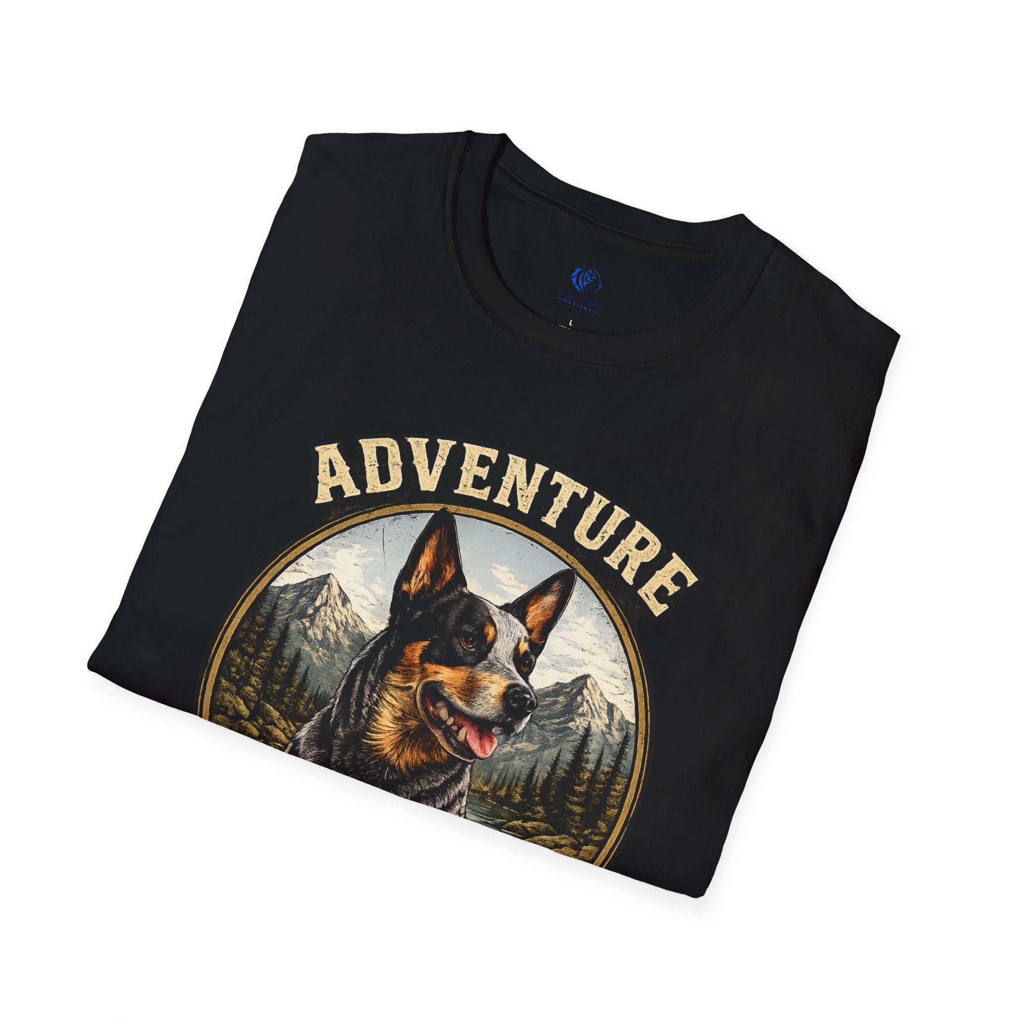 Adventure Is Better With A Heeler T-Shirt — Australian Cattle Dog Graphic Tee