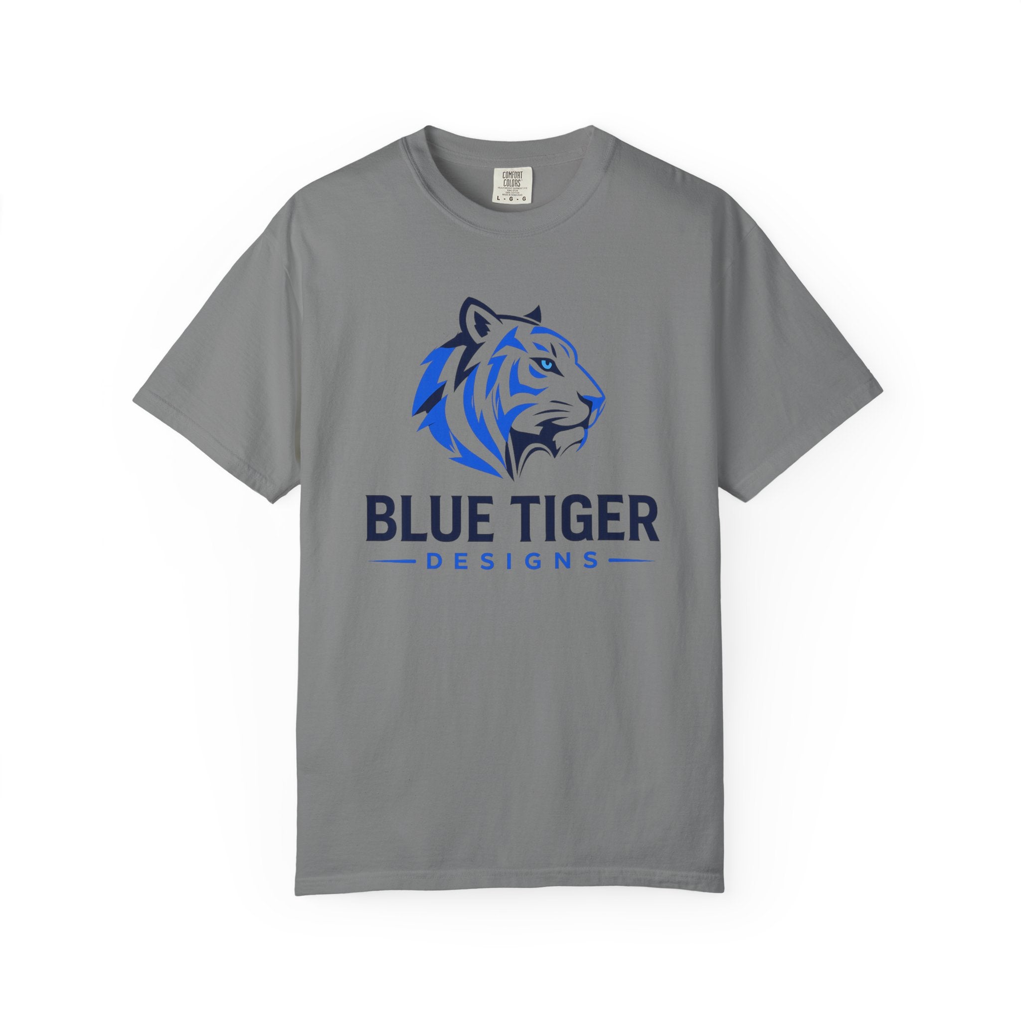 Blue Tiger Logo T-Shirt